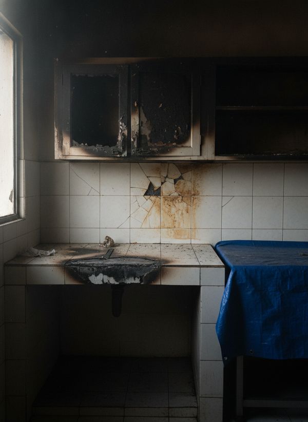 Kitchen repairs ASAP - need help with cabinets and tiles!