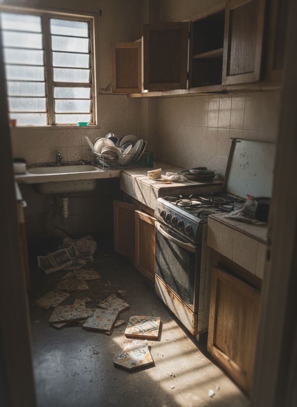 Help! Need kitchen tiles fixed ASAP